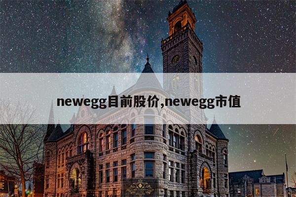 newegg目前股价,newegg市值