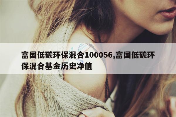 富国低碳环保混合100056,富国低碳环保混合基金历史净值