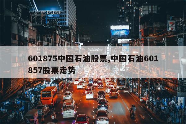 601875中国石油股票,中国石油601857股票走势