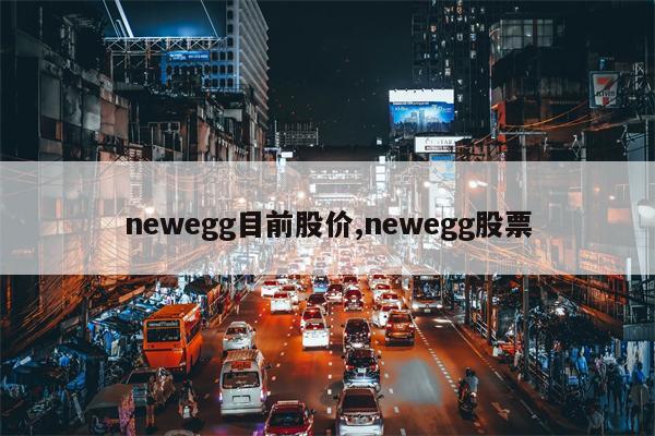 newegg目前股价,newegg股票