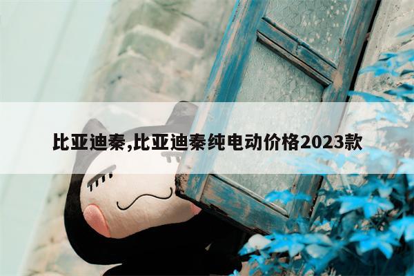 比亚迪秦,比亚迪秦纯电动价格2023款