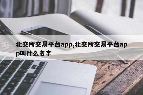 北交所交易平台app,北交所交易平台app叫什么名字