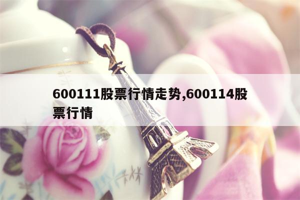 600111股票行情走势,600114股票行情