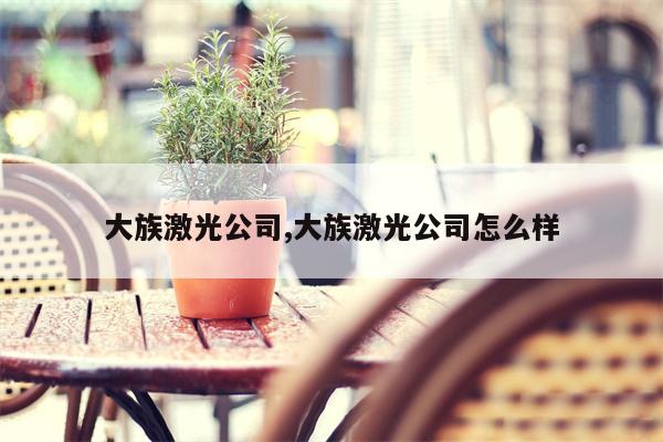 大族激光公司,大族激光公司怎么样