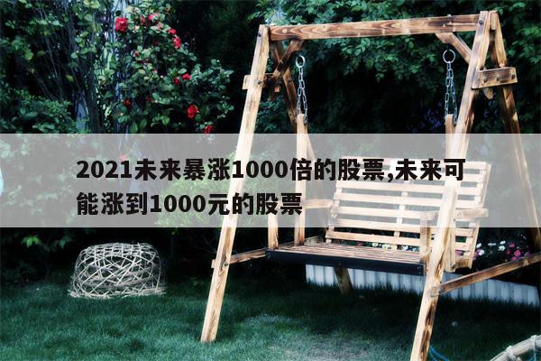 2021未来暴涨1000倍的股票,未来可能涨到1000元的股票