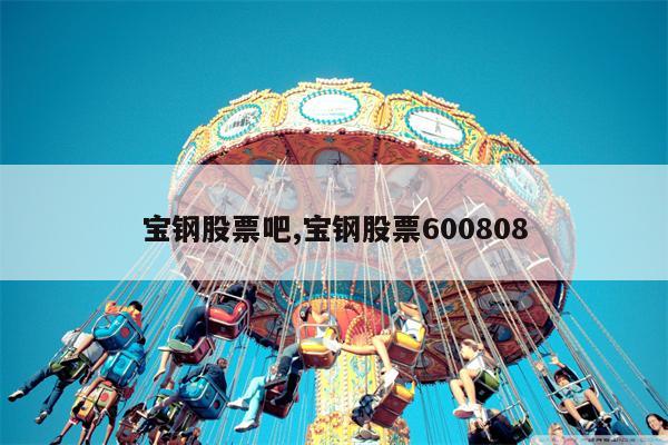 宝钢股票吧,宝钢股票600808